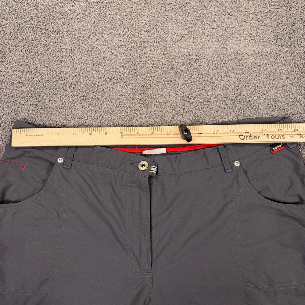 Maier Sports Pants Mens 36 Gray Hiking Cargo Quick Dry Lightweight Gorp Outdoor‎ - Picture 7 of 13